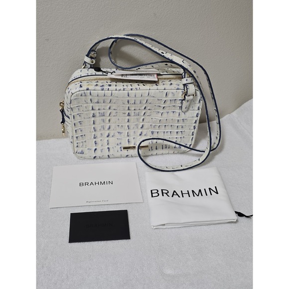 Brahmin Handbags - Brahmin Demi Crossbody Bag Marina La Scala Croc Embossed Leather Dillard's Exclu